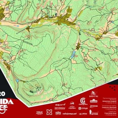 Карта Tavrida 2020 Про1 Юг