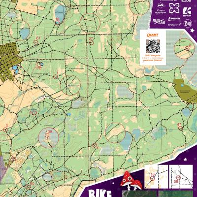 Карта Bike-off-Road Challenge 2021 Ночь