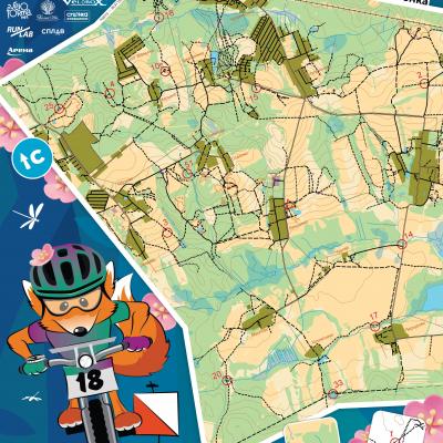 Карта Bike-off-Road Challenge 2022 ЭкспертЖ Карта 1